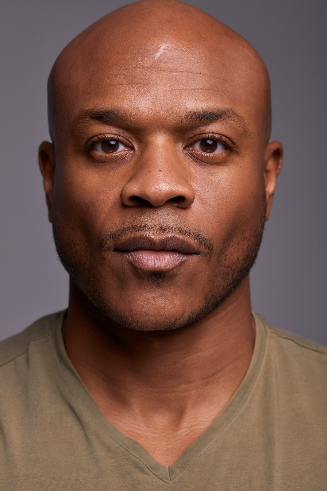 Andre J. McCarther on set